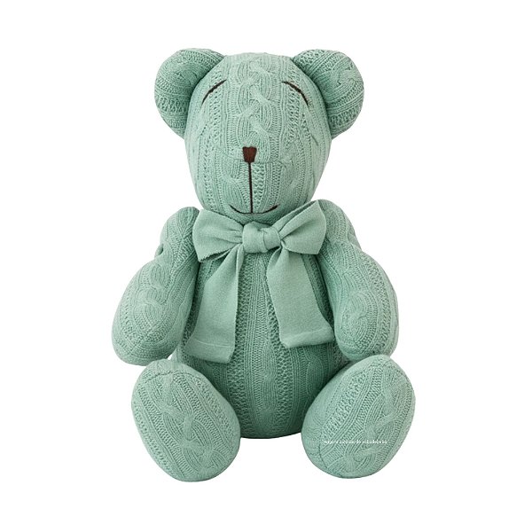 Urso Tricot - Tamanho M - Verde Maragogi - Personalizado