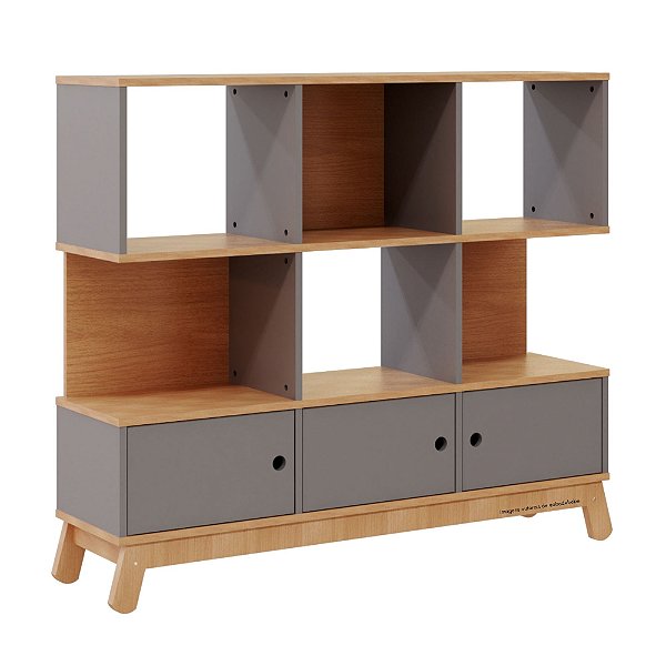 Estante Organizadora Papaya - Jequitibá / Fendi