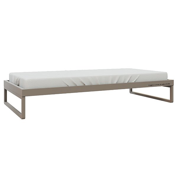 Cama Tupi - Com Ou Sem Auxiliar - Cinza