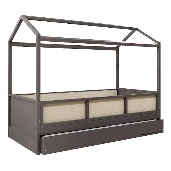 Cama Link Plus Palha - Com Casinha - Completa - Fendi