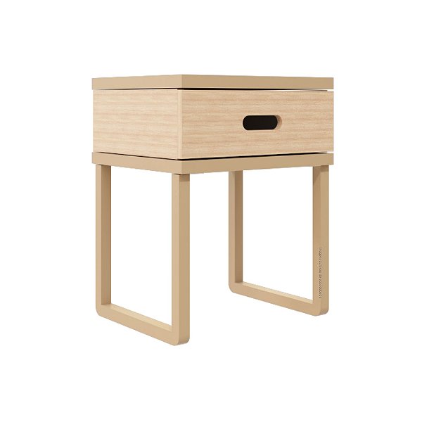 Mesa De Cabeceira Tupi - Capuccino
