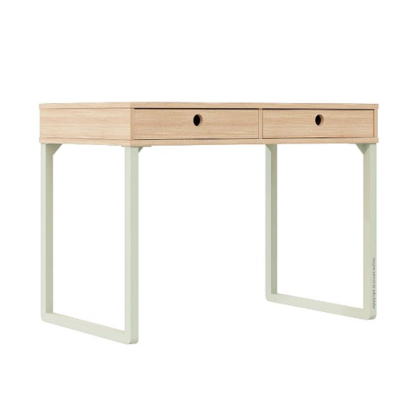 Escrivaninha Tupi - Com Ou Sem Acessórios - Verde Old