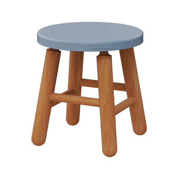 Banquinho Infantil Link - Azul Sereno