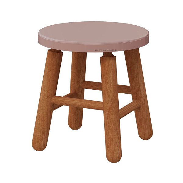 Banquinho Infantil Link - Rose