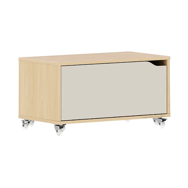 Baú Com Gaveta - Areia