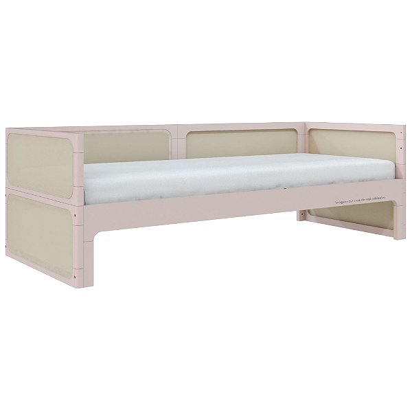 Cama Sofá Skandi - Rosa Old