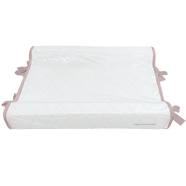 Trocador Anatômico - Tricot - Rosa Una