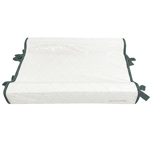 Trocador Anatômico - Tricot - Verde Eucaliptus