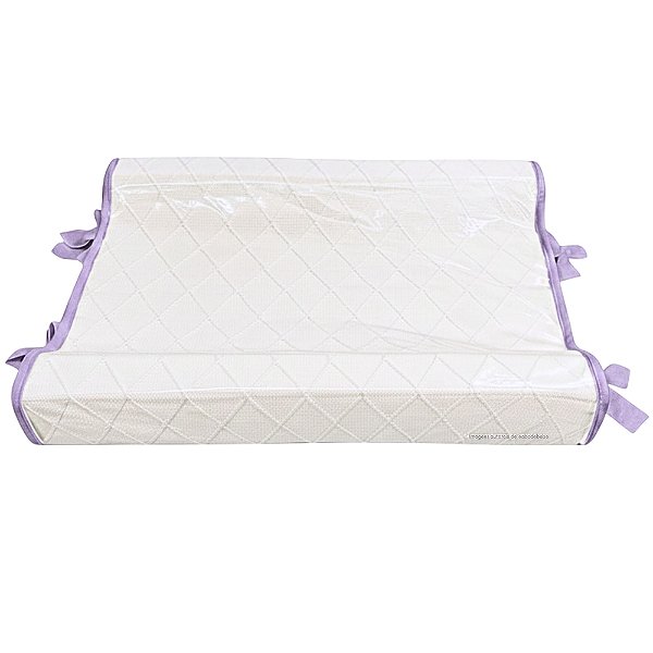 Trocador Anatômico - Tricot - Lilás Atlanta