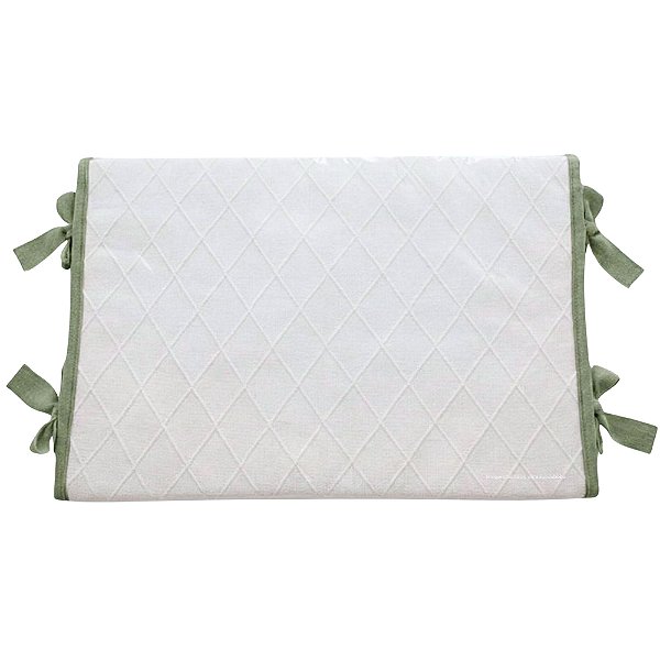 Trocador Reto - Tricot - Verde Limonada