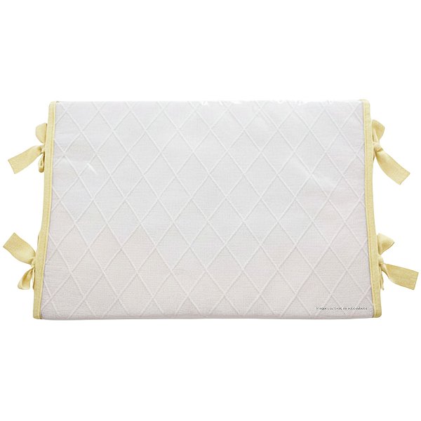 Trocador Reto - Tricot - Amarelo Charm