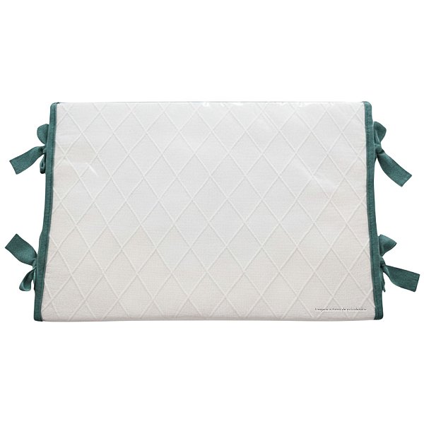 Trocador Reto - Tricot - Verde Senécio