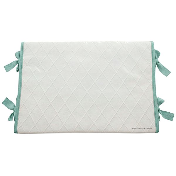 Trocador Reto - Tricot - Verde Maragogi