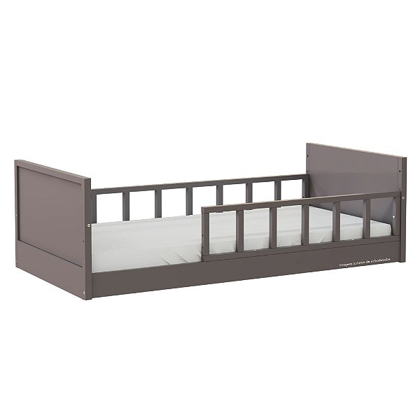 Cama Infantil Link - Com 1 Grade E Meia Palitada - Fendi