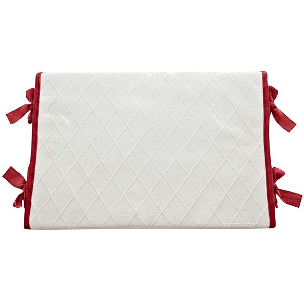 Trocador Reto - Tricot - Red Night