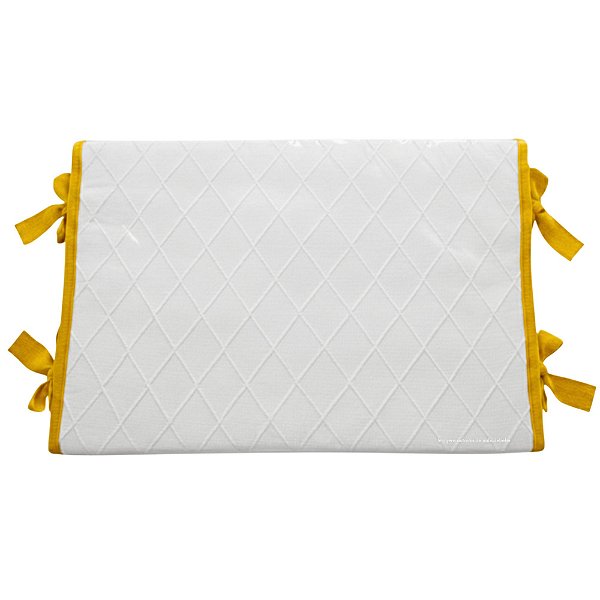 Trocador Reto - Tricot - Amarelo Girassol