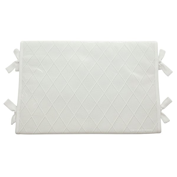 Trocador Reto - Tricot - Branco