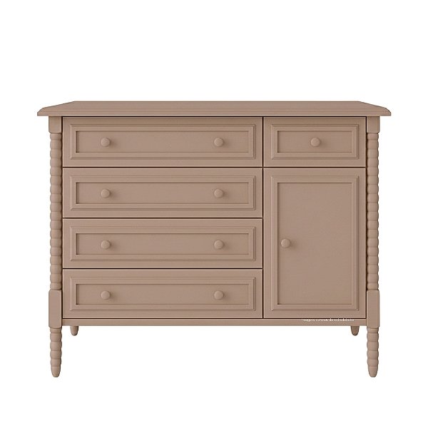 Cômoda Dot - Mocha Mousse