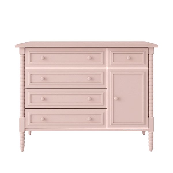 Cômoda Dot - Rosa