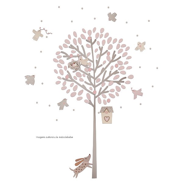 Painel de Parede Infantil Árvore Decorativa - Àrvore - 110010