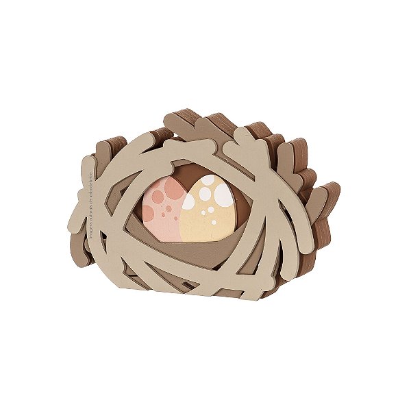 Enfeite De Prateleira Infantil Ninho Decorativo - Árvore - 110030