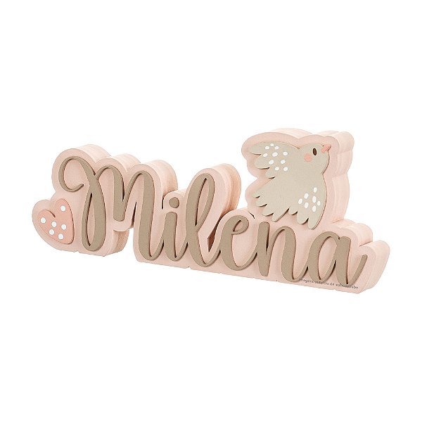 Enfeite De Prateleira Infantil Com Nome Personalizado - Árvore - 110034 - Personalizado