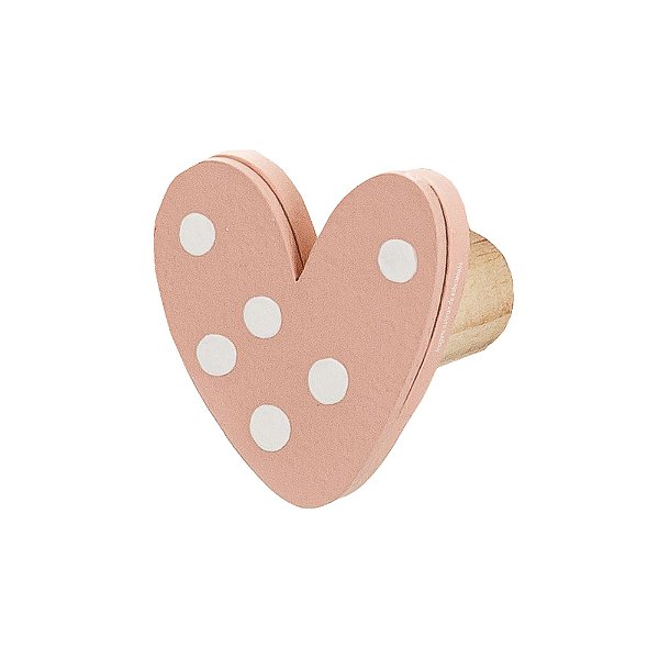 Cabideiro Unitário Infantil De Parede Coração - Árvore - 110123