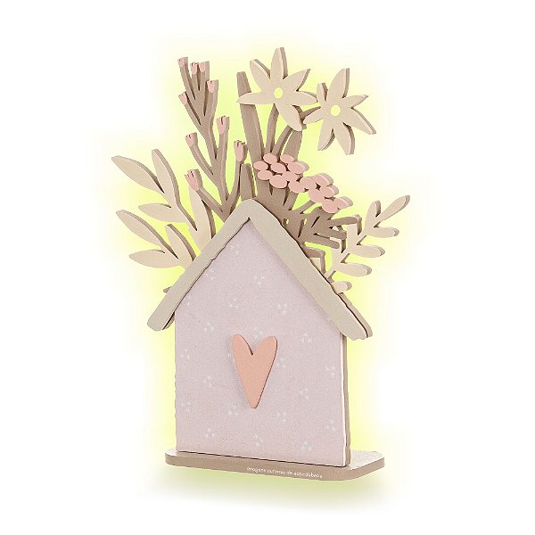 Luminária De Mesa Infantil Casinha - Árvore - 110141