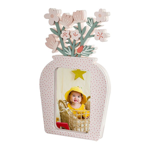 Porta Retrato Infantil Vaso - Bosque - 92074