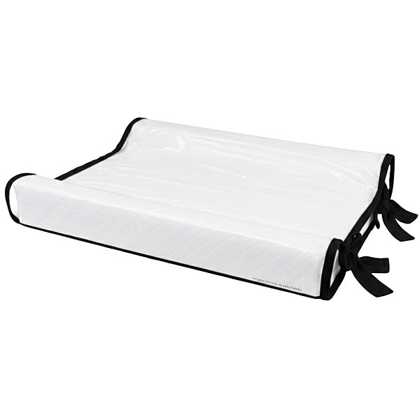 Trocador Anatômico - Malha Jacquard - New Black