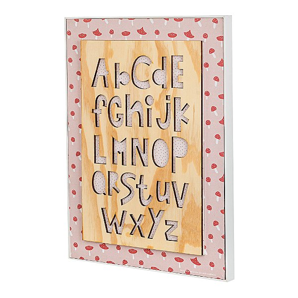 Quadro Avulso Para Quarto De Bebê E Infantil M - Bosque - 92024