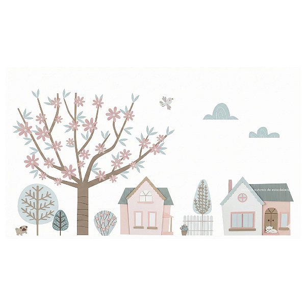 Painel De Parede Maior - Cidade - 67010