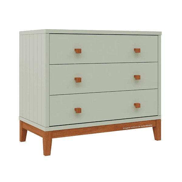 Cômoda Fio Plus - Verde Old