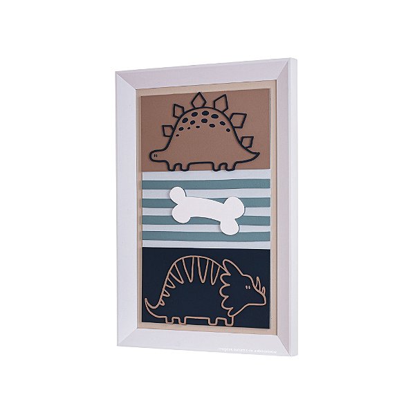 Quadro Decorativo De Parede Avulso G - Dinos - 94023