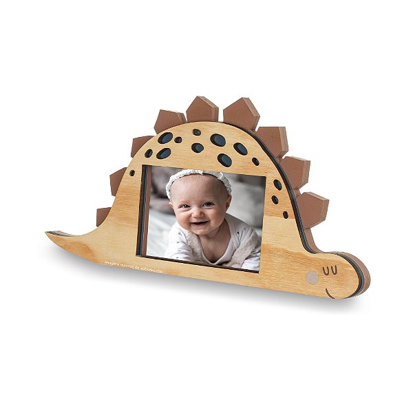 Porta Retrato Infantil Dino Baixinho - Dinos - 94074