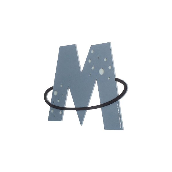 Inicial Decorativa Infantil Personalizada Para Parede - Espaço - 69101