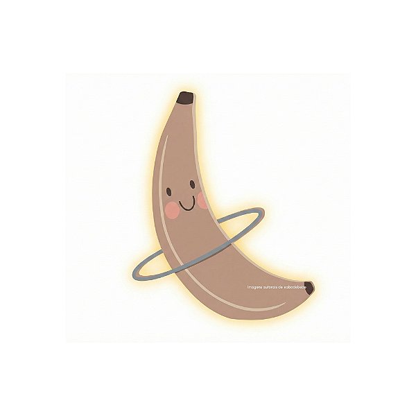 Luminária De Parede Infantil Decorativa Banana - 69141