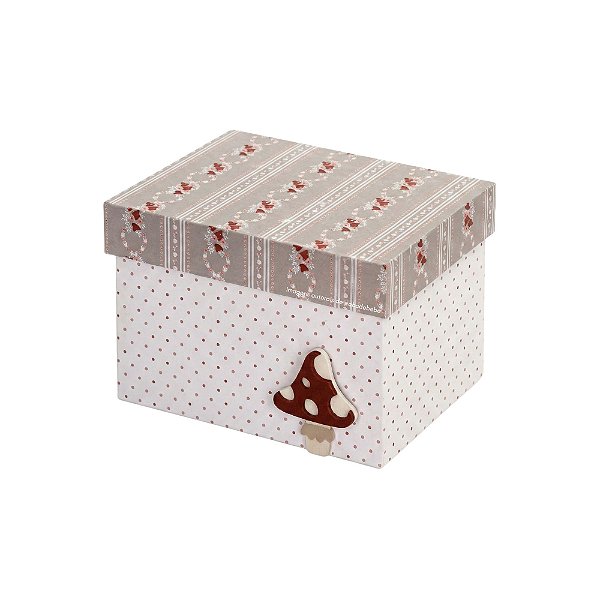 Caixa Organizadora P Infantil Para Quarto de Bebê - Fadinhas - 103060