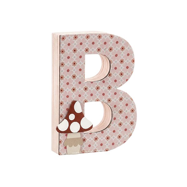 Inicial Decorativa Infantil Personalizada Para Prateleira - Fadinhas - 103100 - Personalizado