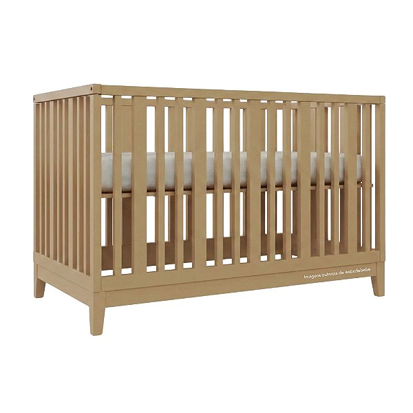 Berço Fio Plus - 2 Em 1 - Capuccino