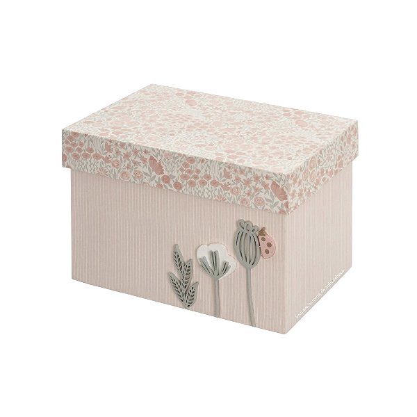 Caixa Organizadora Infantil M Decorativa - Flora - 105061