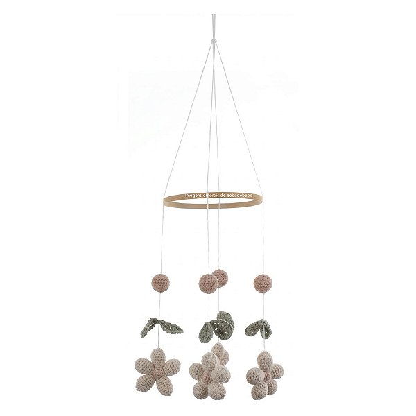 Móbile Amigurumi Floral - Flora - 105110