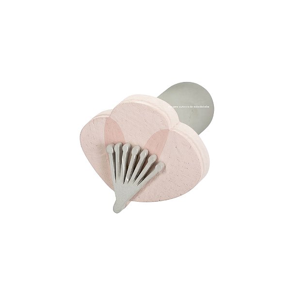 Cabideiro Decorativo Infantil Flor - Flora - 105123
