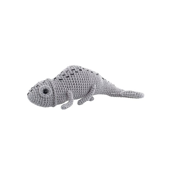 Iguana Decorativa De Crochê Para Quarto De Bebê - Zoo - 72034