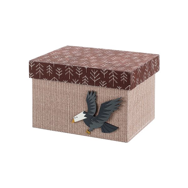 Caixa Decorativa P Para Quartos De Bebê - Zoo - 72060