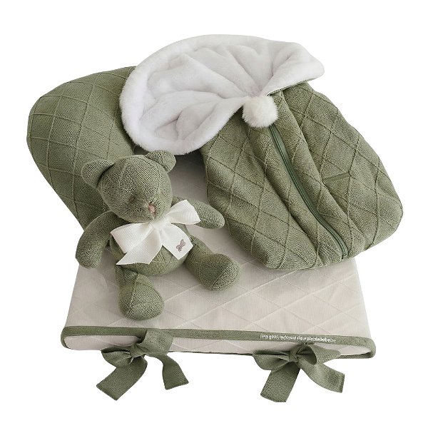 Kit Primeiros Momentos - 4 Peças - Verde Limonada