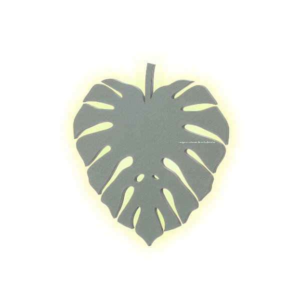 Luminária Decorativa De Parede Infantil Folha - Zoo - 72142