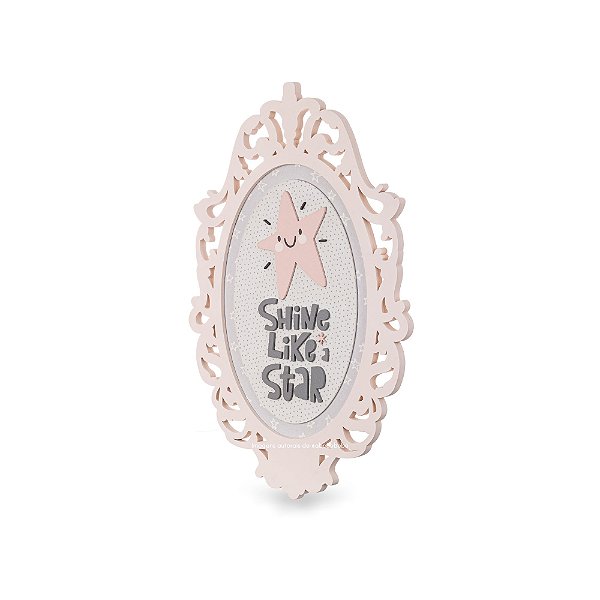 Quadro Decorativo Avulso M Para Quartinho De Bebê - 100024 - Princess