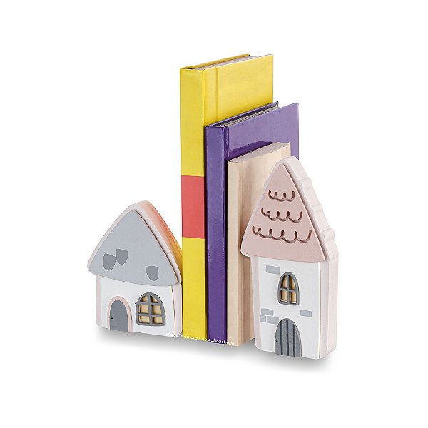 Kit De 2 Apoios Para Livros Casinhas Encantadoras - Princess - 100053