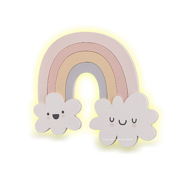 Luminária Decorativa De Parede Arco-Íris - Princess - 100141